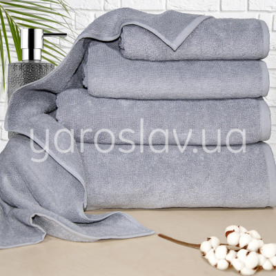 Ręcznik frotte YAR-500 jasny szary TM Jarosław